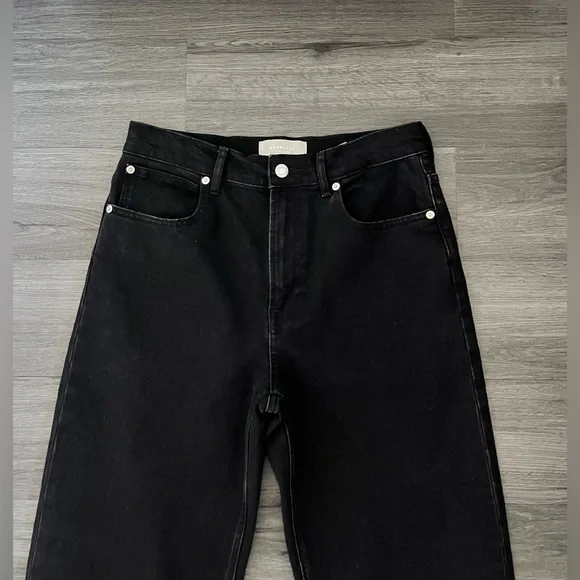 Everlane Women's The Way-High Jean Size 28 Long High-Rise Straight Leg Black - Picture 8 of 15